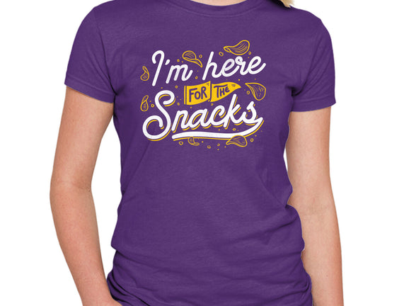 Here For The Snacks