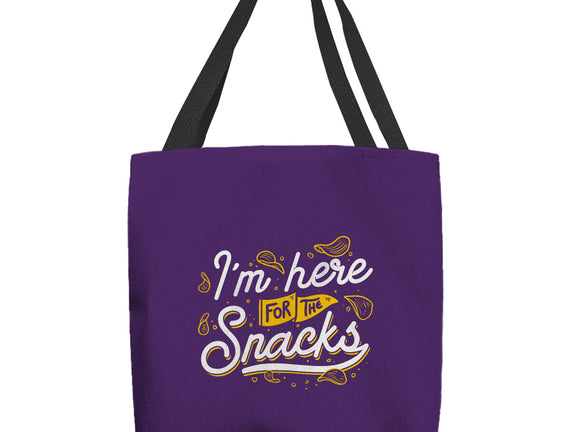 Here For The Snacks