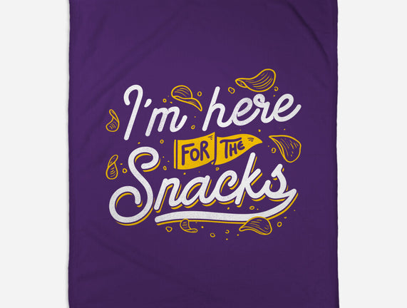 Here For The Snacks