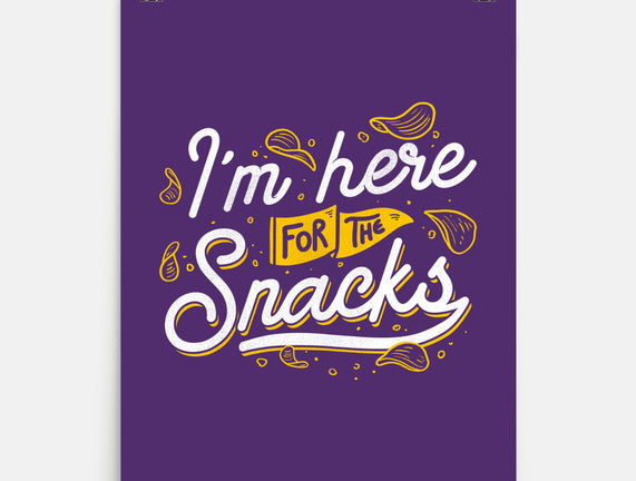 Here For The Snacks