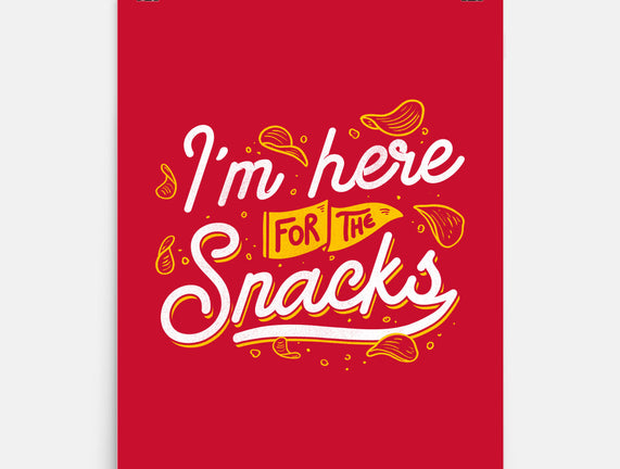 Here For The Snacks