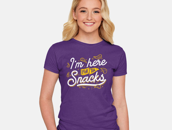 Here For The Snacks