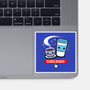 Subscribed To Coffee-none glossy sticker-Boggs Nicolas