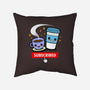 Subscribed To Coffee-none removable cover w insert throw pillow-Boggs Nicolas