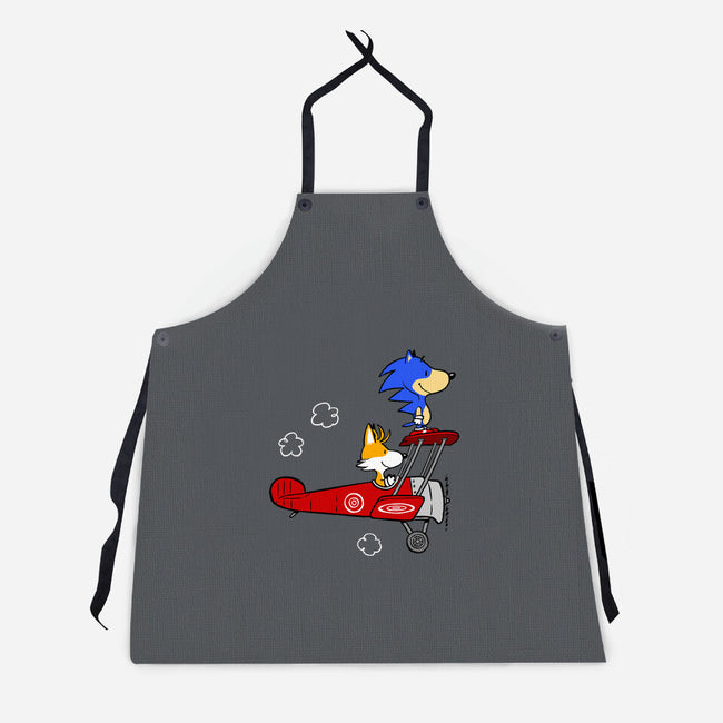 Blue Baron-unisex kitchen apron-mikebonales