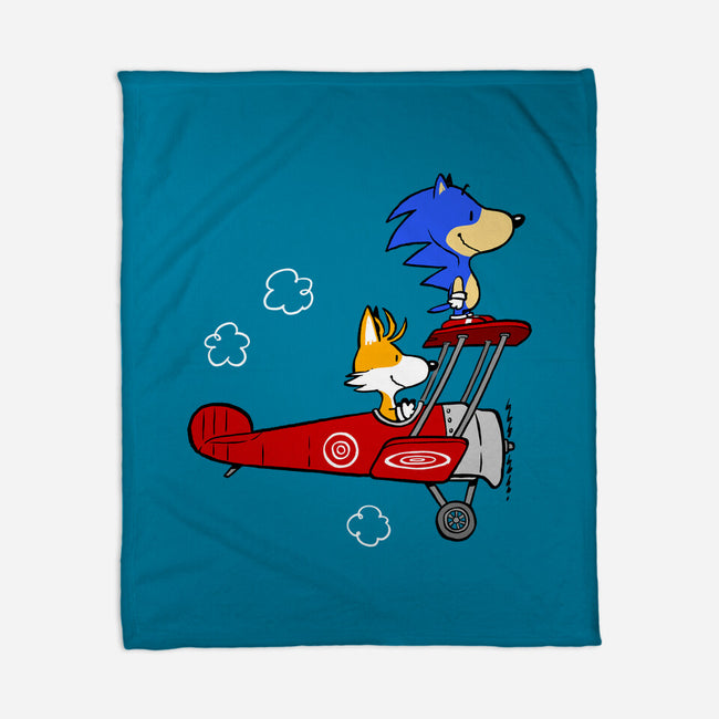 Blue Baron-none fleece blanket-mikebonales