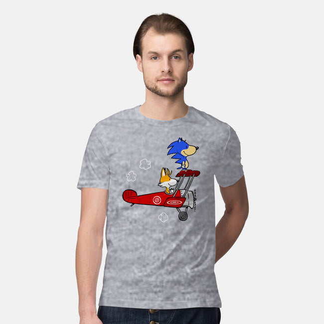 Blue Baron-mens premium tee-mikebonales