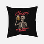 Cheers To My Crappy Future-none removable cover throw pillow-eduely