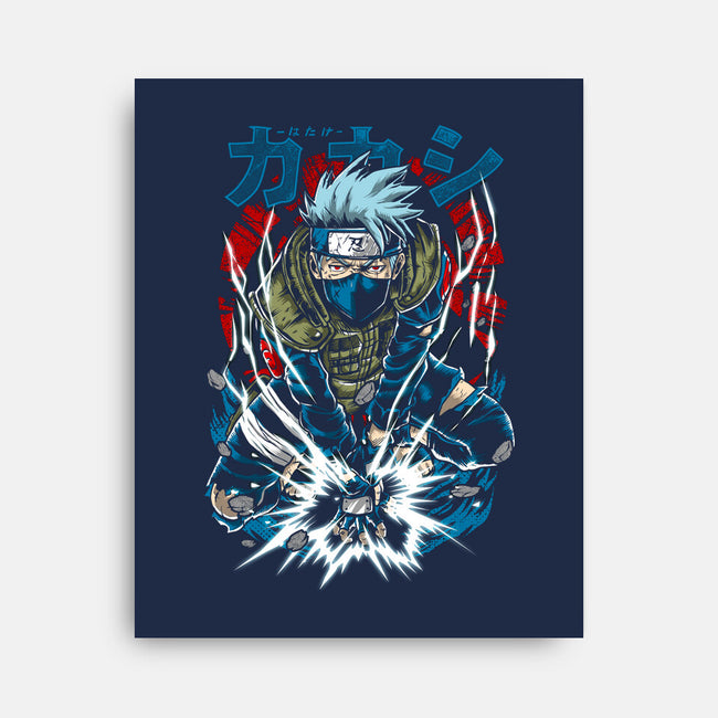 The Power Of Kakashi-none stretched canvas-Knegosfield