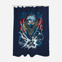 The Power Of Kakashi-none polyester shower curtain-Knegosfield