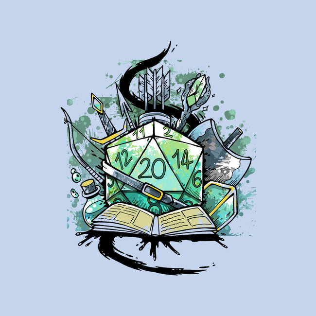 Dice Sketch-none fleece blanket-Vallina84