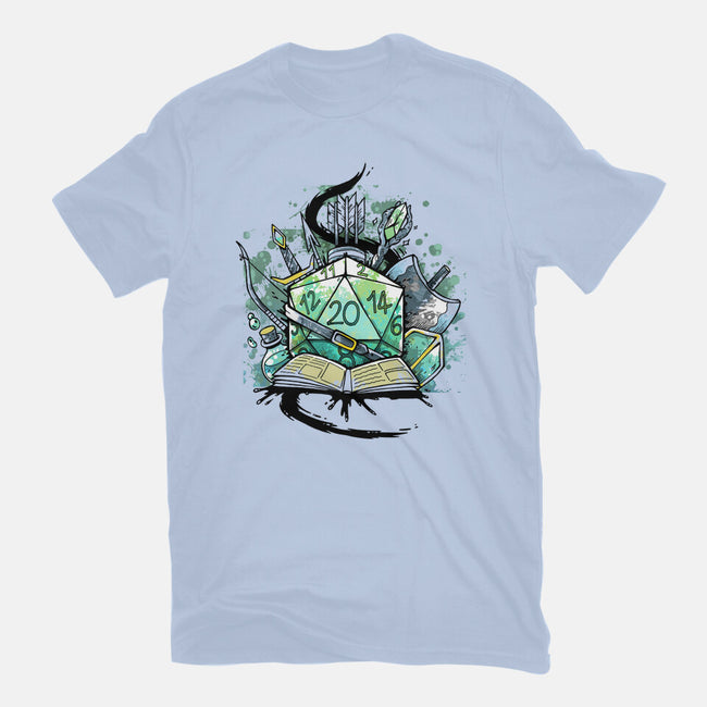 Dice Sketch-mens heavyweight tee-Vallina84