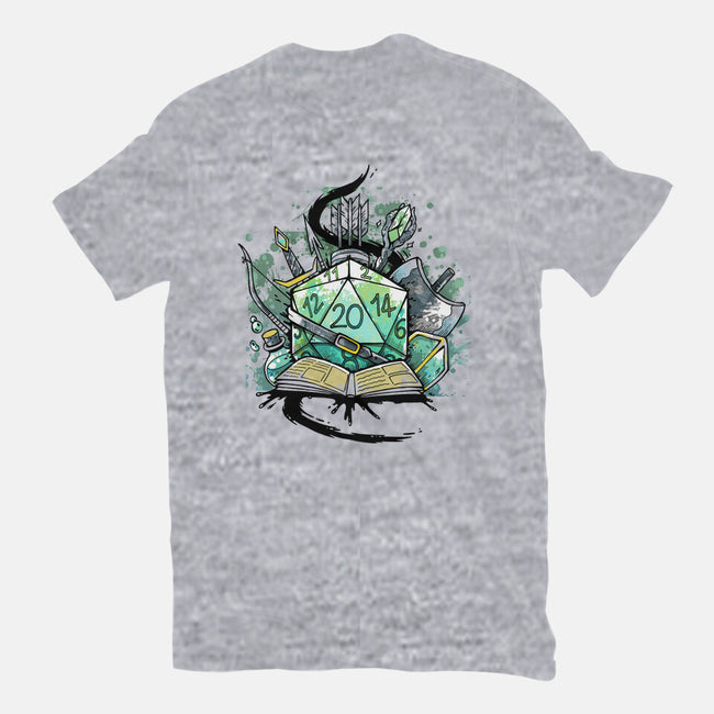 Dice Sketch-youth basic tee-Vallina84