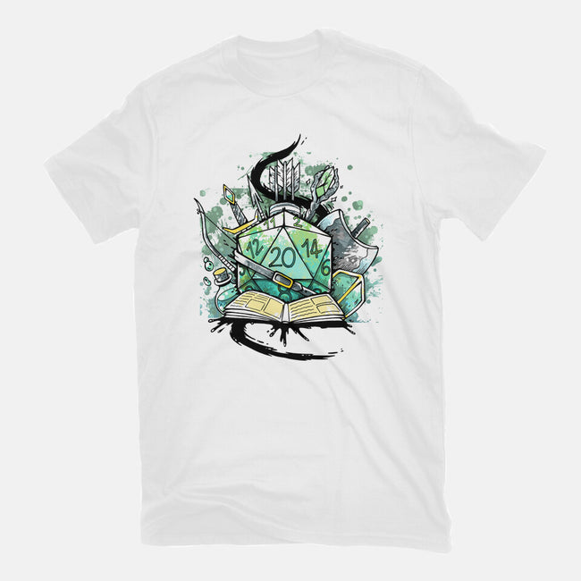 Dice Sketch-mens heavyweight tee-Vallina84