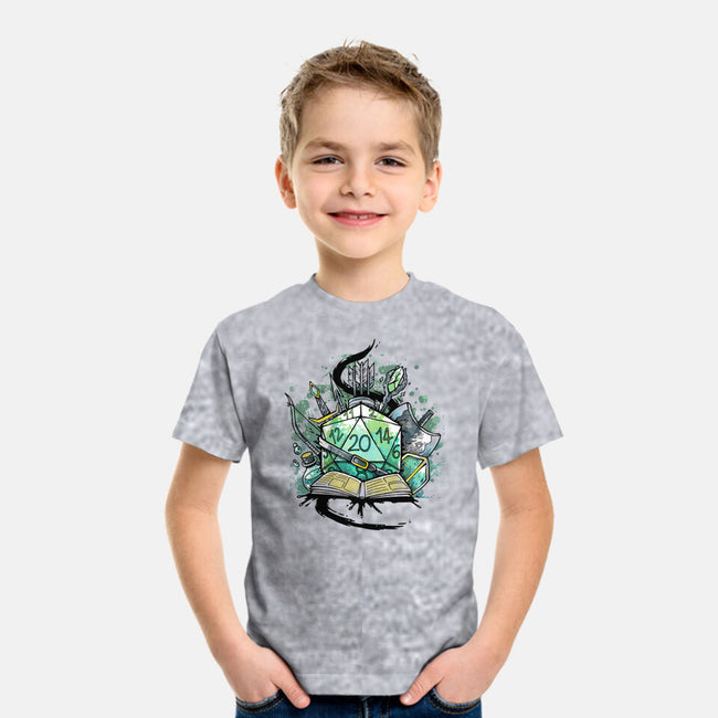 Dice Sketch-youth basic tee-Vallina84