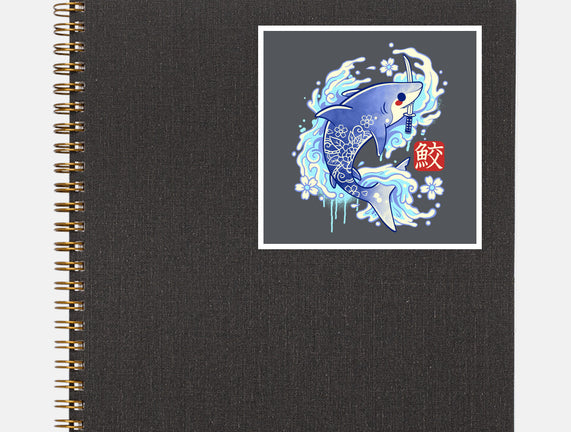 Japanese Shark Kawaii