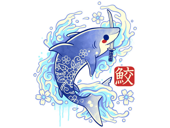 Japanese Shark Kawaii