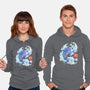 Japanese Shark Kawaii-unisex pullover sweatshirt-NemiMakeit