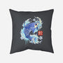 Japanese Shark Kawaii-none removable cover w insert throw pillow-NemiMakeit