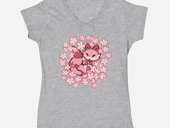 Cherry Blossom Fox