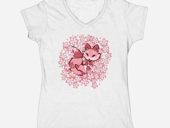Cherry Blossom Fox