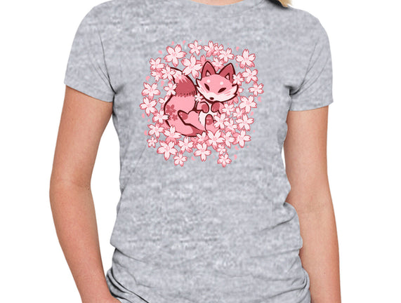 Cherry Blossom Fox