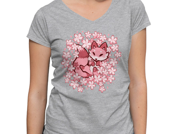 Cherry Blossom Fox