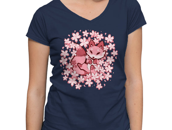 Cherry Blossom Fox