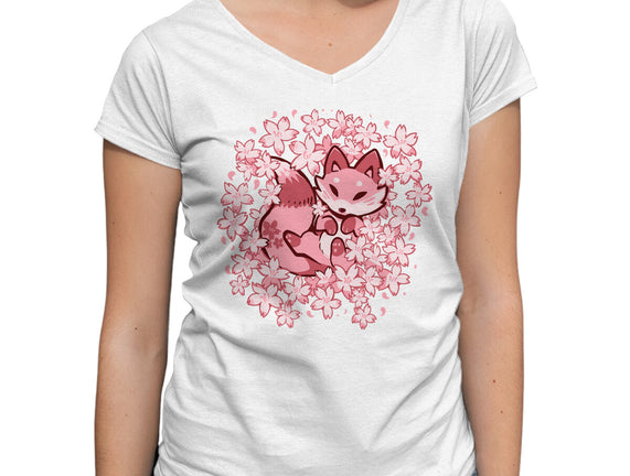 Cherry Blossom Fox