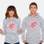 Cherry Blossom Fox-unisex pullover sweatshirt-TechraNova