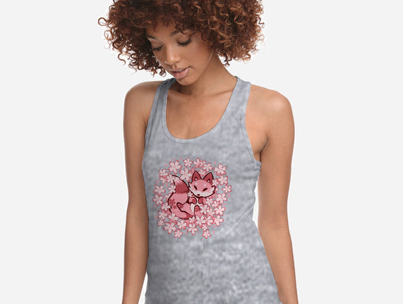 Cherry Blossom Fox