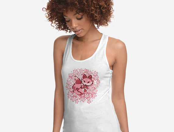 Cherry Blossom Fox