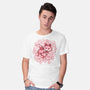 Cherry Blossom Fox-mens basic tee-TechraNova