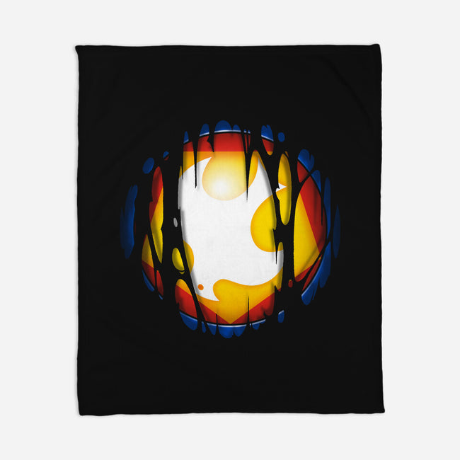 Peace Armor-none fleece blanket-Getsousa!