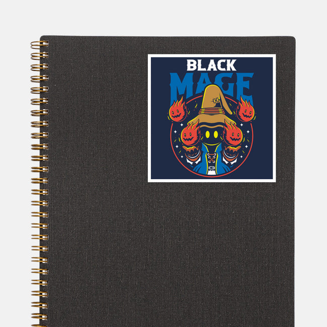Vivi The Black Mage-none glossy sticker-Logozaste