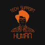 Tech Support Human-none polyester shower curtain-Boggs Nicolas