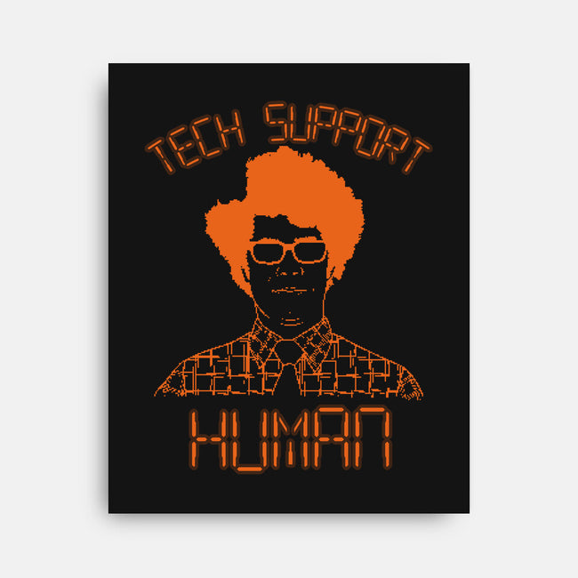 Tech Support Human-none stretched canvas-Boggs Nicolas