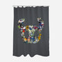 Hollow Crew-none polyester shower curtain-Fearcheck