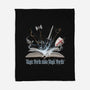 Magic Words-none fleece blanket-NMdesign