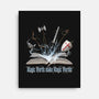 Magic Words-none stretched canvas-NMdesign