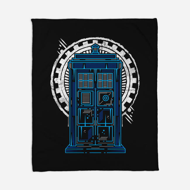 In Time And Space-none fleece blanket-Logozaste
