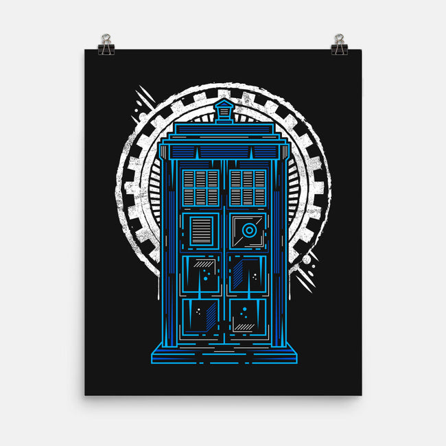 In Time And Space-none matte poster-Logozaste