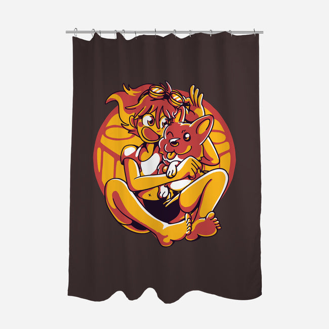 Rad Partners-none polyester shower curtain-estudiofitas