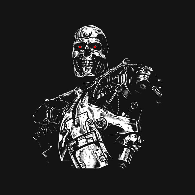 Cyborg-mens basic tee-jonathan-grimm-art