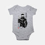 Satoru Gojo Sumi-E-baby basic onesie-DrMonekers