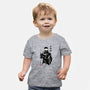 Satoru Gojo Sumi-E-baby basic tee-DrMonekers