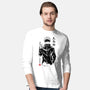 Satoru Gojo Sumi-E-mens long sleeved tee-DrMonekers