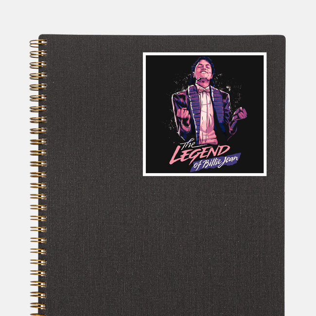 The Legend Of Billie Jean-none glossy sticker-Knegosfield