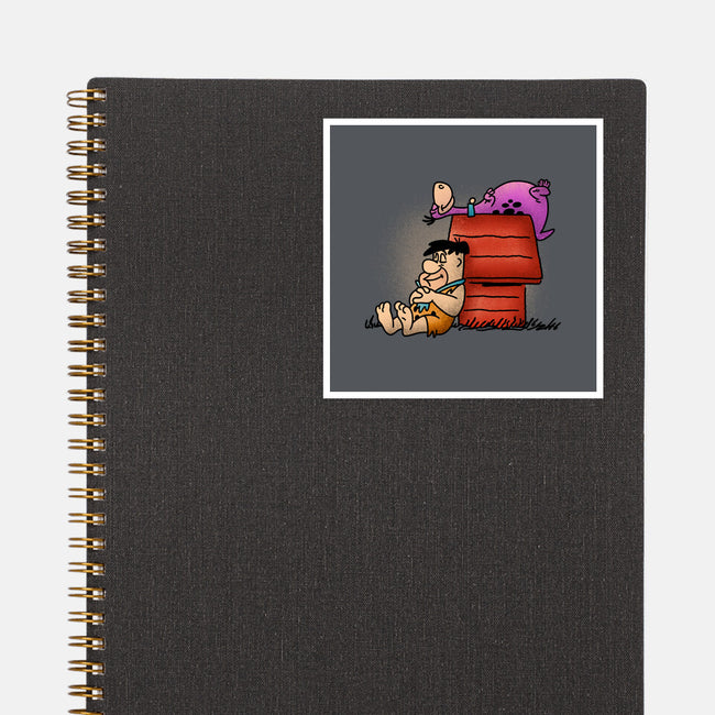 The Flintnuts-none glossy sticker-Barbadifuoco