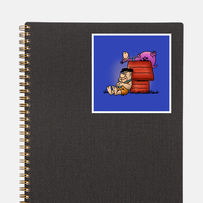 The Flintnuts-none glossy sticker-Barbadifuoco